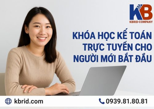 Khóa học kế toán trực tuyến cho người mới bắt đầu