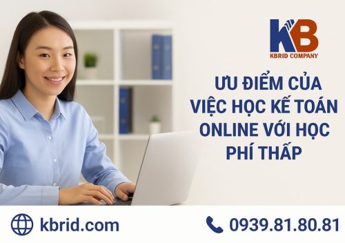 Ưu điểm của việc học kế toán online với học phí thấp